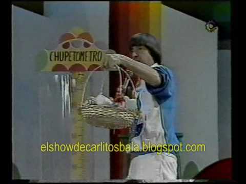 CARLITOS BALA con el CHUPETOMETRO 1987