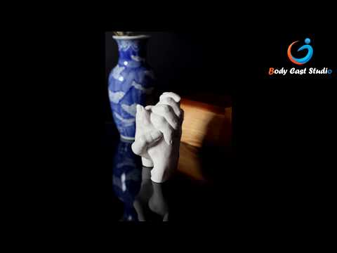 Adult - Couple Holding Hand 3D Moulding Casting Instruction - Anniversaries, St Valentine's Gift