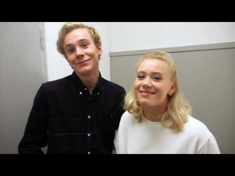 Backstage intervju med Noora och Isak fra SKAM | SVT/NRK/Skavlan