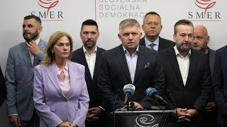 Der Vorsitzende der Smer-SD-Partei, die die Parlamentswahlen in der Slowakei gewonnen hat, will die Hilfe für die Ukraine einstellen