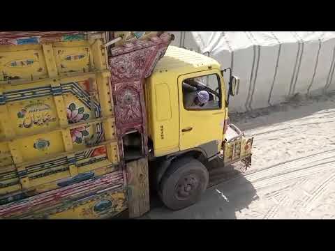 Heavy Loaded Truck First Gear Failure // Truck Turning Difficulties While Driving in Ghat Roads