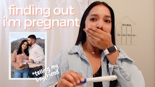 FINDING OUT I'M PREGNANT!!! | & Telling My Boyfriend