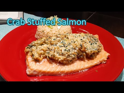 Fallout Cookbook: Mirelurk Queen Steak (Crab Stuffed Salmon)