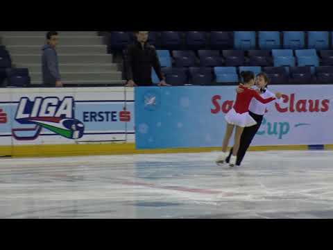 2017 Santa Claus Cup:Sofya ZAITSEVA-Nikita EFIMOV(RUS)-ID NON ISU BASIC NOVICE, Fourteensteps