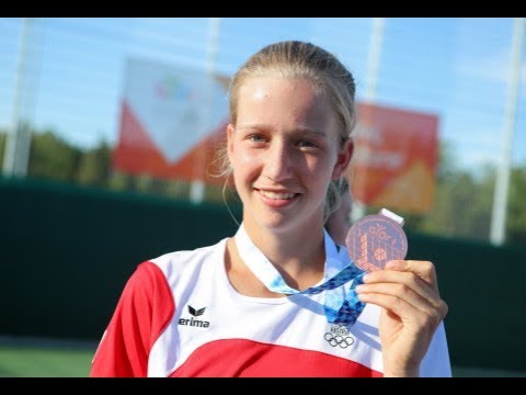 Sinja Kraus - Bronzemedaille Tennis - EYOF Györ 2017