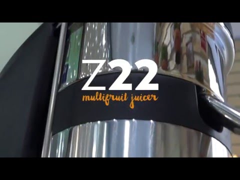 Zummo Z22 20" Countertop Commercial Manuel Feed Centrifugel Multifruit Juicer, 1/2 Gal Per/Min 3 image