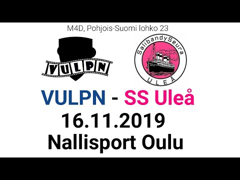 Maalikooste: VULPN - SS Uleå  M4D  (16.11.2019)
