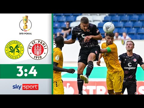 SV Straelen - FC St. Pauli | Highlights - 1. Runde | DFB-Pokal 2022/23