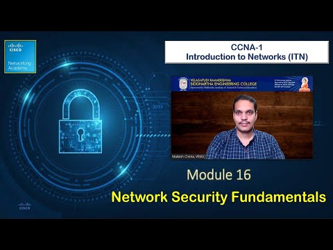 CCNA ITN - Module-16: Network Security Fundamentals