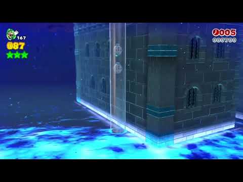 Super Mario 3D World (Switch) 11-4 Itemless Speedrun - Time: 34 (PB)