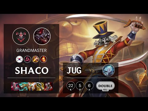 Shaco Jungle vs Viego - KR Grandmaster Patch 11.24