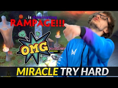 Miracle- WK vs RAMPAGE Ember Spirit - 481 Last Hits is Not enough