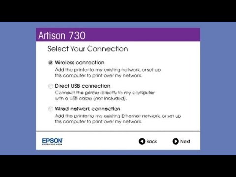 Connecting Your Printer to a Wireless Network Using the Buttons on the Printer