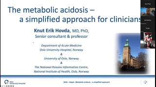 Metabolic Acidosis & Organophosphorus Poisoning  Clinical Management