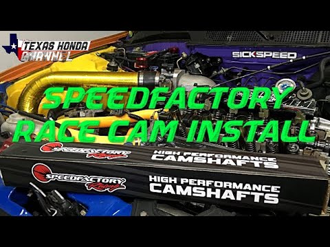 SpeedFactory Street Savage Race Camshaft install