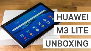 Huawei MediaPad M3 Lite Unboxing & Hands On