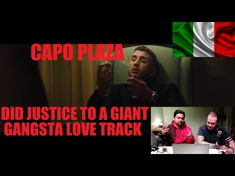 ENGLISH REACTION TO ITALIAN RAP - Capo Plaza - Street (Official Video)