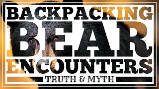 Backpacking Bear Encounters - Truth and Myth - CleverHiker.com