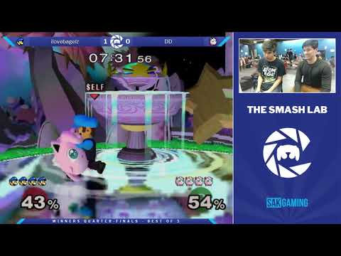 The Smash Lab 114 Winners Quarters - ilovebagelz (Falco/Luigi) vs DD (Jigglypuff)
