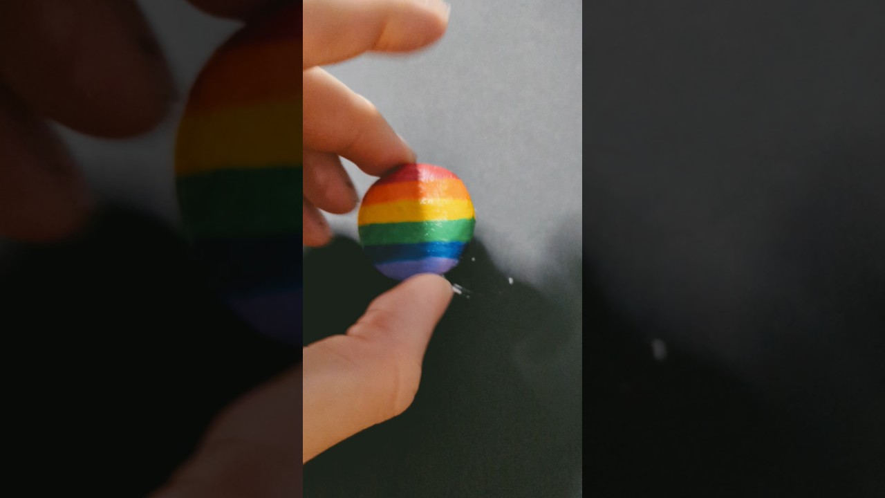 Happy Pride 2025 |DIY pin craft #pride #unity #lgbtq
