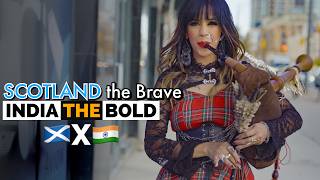Scotland the Brave India the Bold (Bagpipes) Official Music Video - The Snake Charmer ft. Poczy