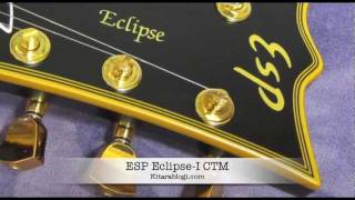 Video thumbnail for ESP Eclipse-I CTM by Kitarablogi