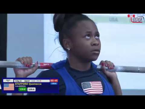 Women, 52  kg - World Sub-Junior & Junior Powerlifting Championships 2018