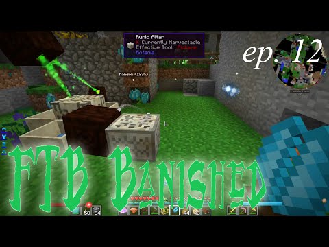Let's Play FTB Banished - Ep. 12 - Botania Mana Manipulation