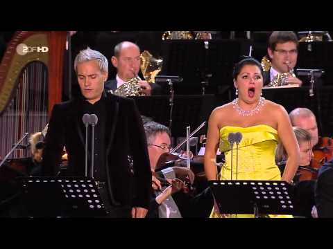 A  Netrebko, E  Schrott, J  Kaufmann   Qual voluttà trascorrere Berlin, 2011 HD Quality