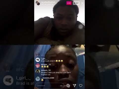 Jadakins and brad beefing