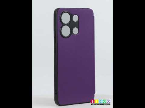 Миниатюра изображения товара Чехол-книжка Bingo Smart для Xiaomi Redmi Note 13 4G (фиолетовый)
