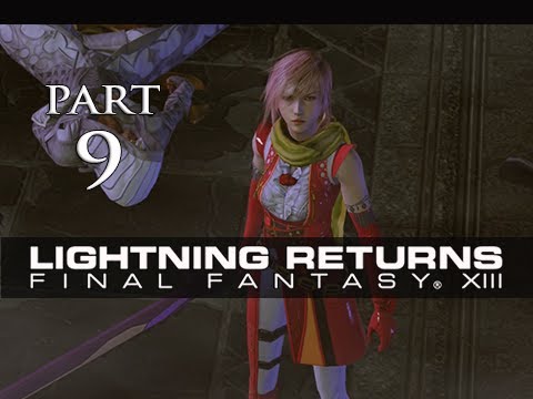 Lightning Returns Final Fantasy XIII Walkthrough Part 9 - Cemetery Murder (Gameplay Let's Play)
