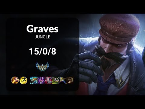 Graves vs Skarner JUNGLE - KR CHALLENGER Patch 14.22