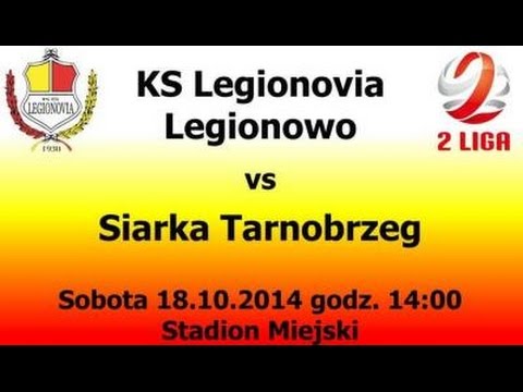 Skrót: Legionovia Legionowo 0:1 Siarka Tarnobrzeg
