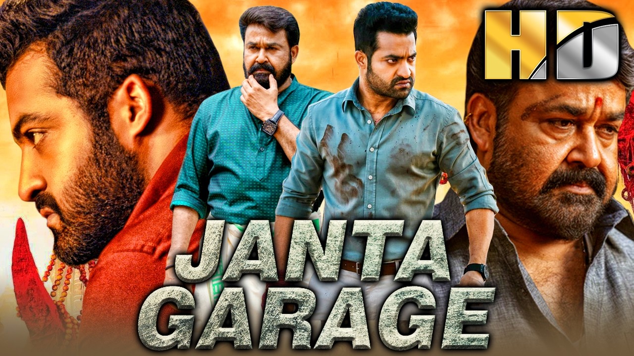 Janta Garage (HD) Mohanlal Action Superhit Hindi Dubbed Movie | Jr NTR, Samantha