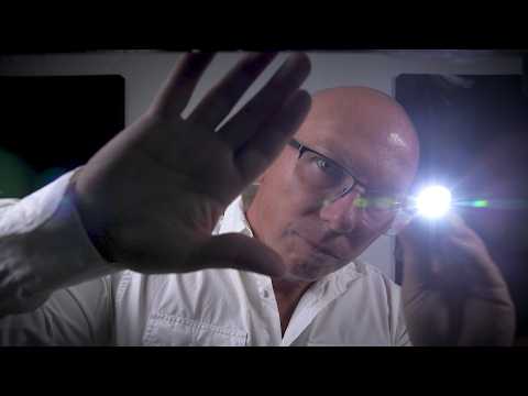 ASMR Dr Dmitri Eye - Ear - Facial & Skin Examination Role Play and Diagnosis