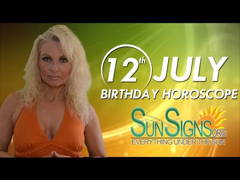 July 12th Zodiac Horoscope Birthday Personality - Cancer - Part 1