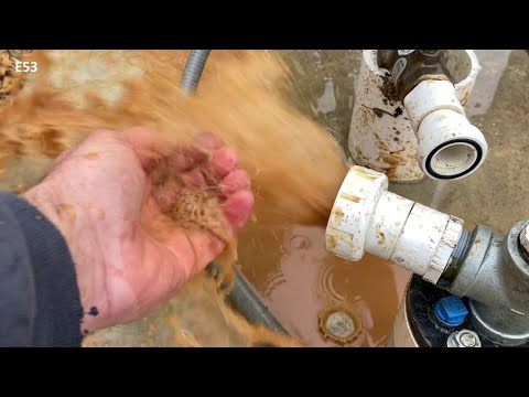 Well Water So Dirty!!  | How to Flush a Well and Install a Well Screen