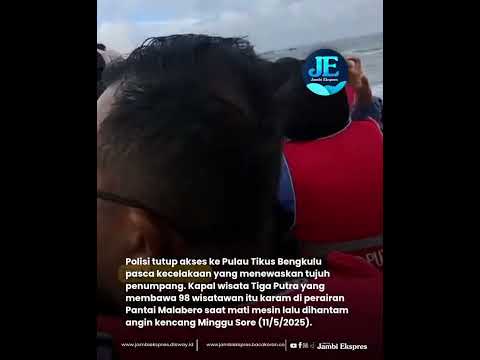 DETIK-DETIK KECELAKAAN MAUT KAPAL DARI PULAU TIKUS
