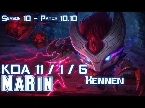 MaRin KENNEN vs JAYCE Top - Patch 10.10 KR Ranked