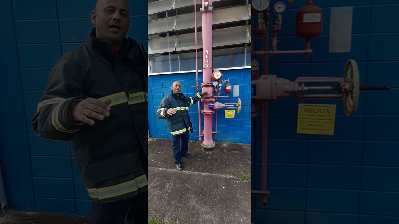 sistemas de sprinklers ( válvula de governo e alarme) todo bombeiro civil deve conhecer.
