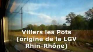 preview picture of video 'Raccordement de villers les pots - LGV Rhin Rhône - Avril 2009'