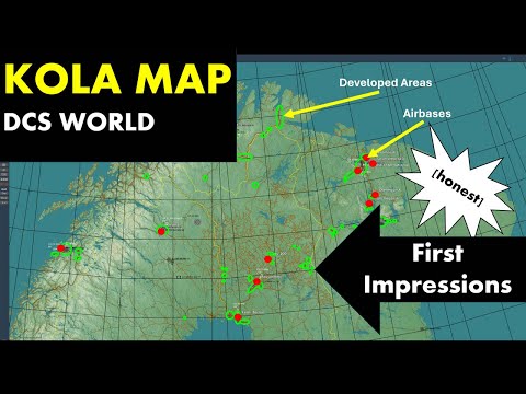 New DCS Kola Map | Honest First Impressions | DCS World