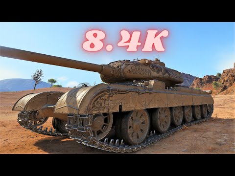 NEW 56TP - 8.4K Damage World of Tanks Replays