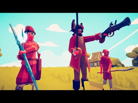 Farmer & Captain & Ice Archer vs 3x EVERY UNIT - Totally Accurate Battle Simulator