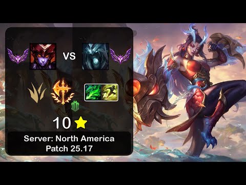 Shyvana Jungle vs Karthus - NA Master - Patch 25.17