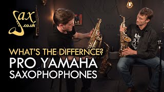 Video thumbnail for Pro Level Yamaha Saxophones Compared! by SAX