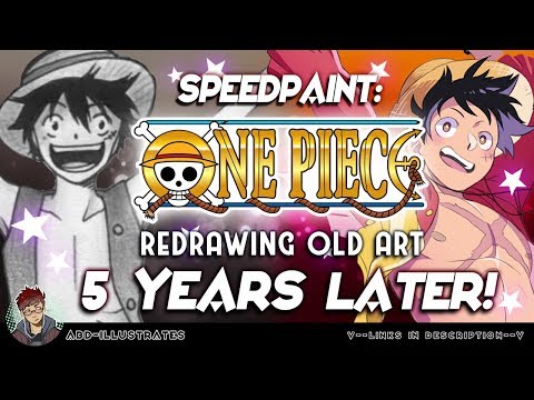 Speedpaint Luffy One Piece
