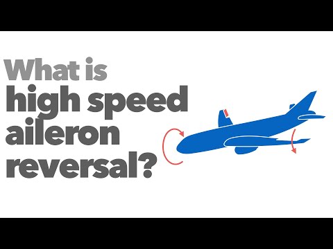 What is high speed aileron reversal?