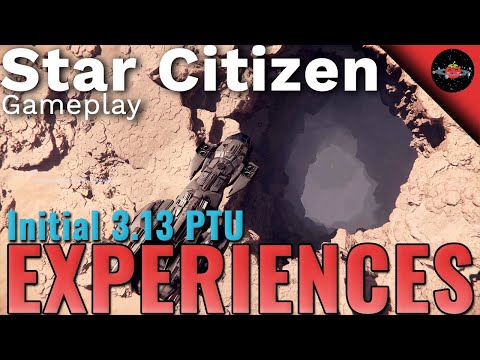 Star Citizen 3.13 PTU Gameplay | New Caves, Docking, Refinery Stations, & Asteroids